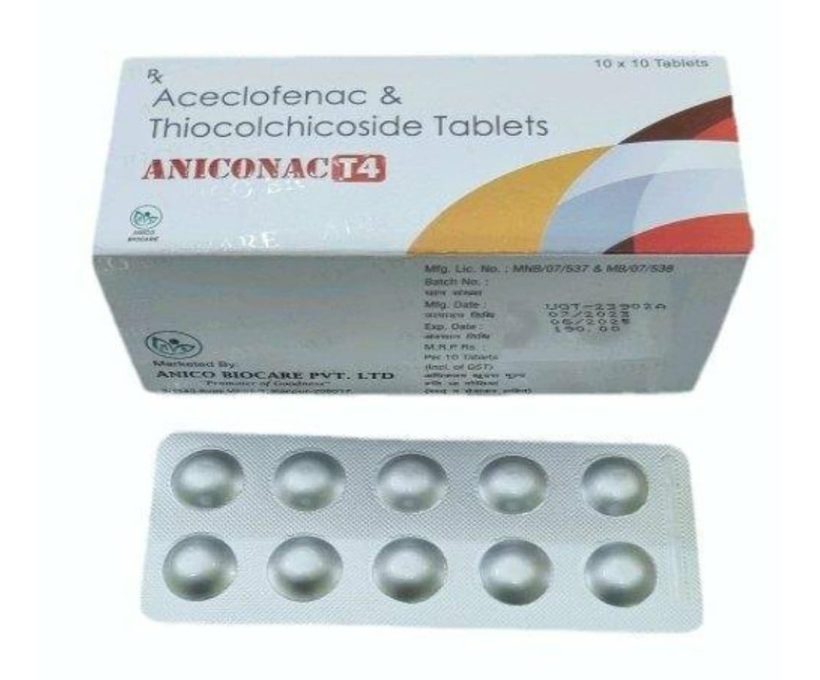 Anicinac T4 – Advanced Pain Relief & Anti-Inflammatory Tablet